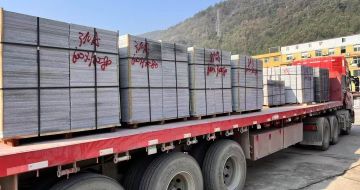 玉溪 芝麻灰地铺石出货日常