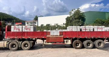 玉溪 芝麻灰花岗岩地铺石出货日常