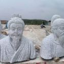 玉溪 白麻花岗岩石材人物立体雕刻