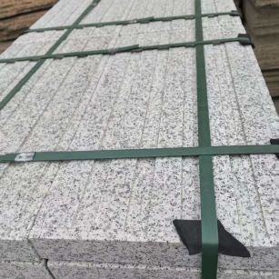 玉溪 白麻花岗岩直行盲道石，盲条，地铺石