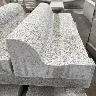 玉溪 白麻花岗岩S型路沿石，路侧石，马路牙子等