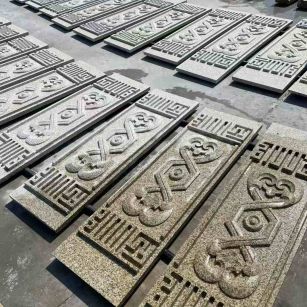 玉溪 黄金麻花岗岩外墙雕刻板