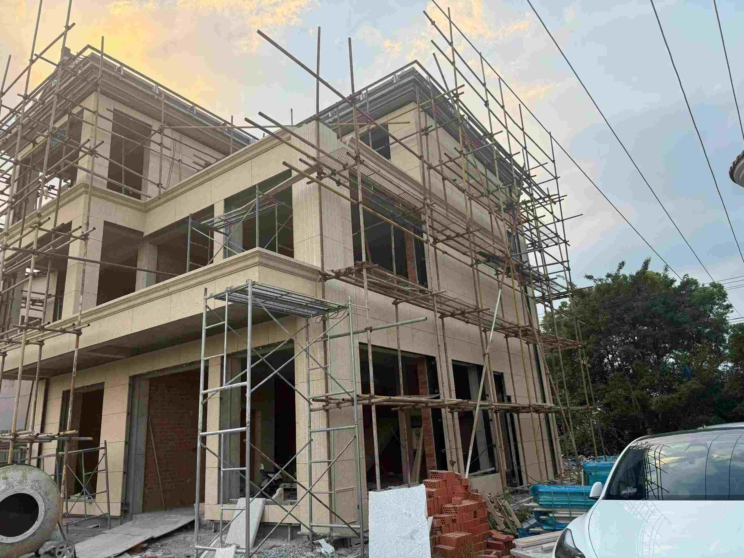 玉溪 黄金麻荔枝面花岗岩外墙干挂