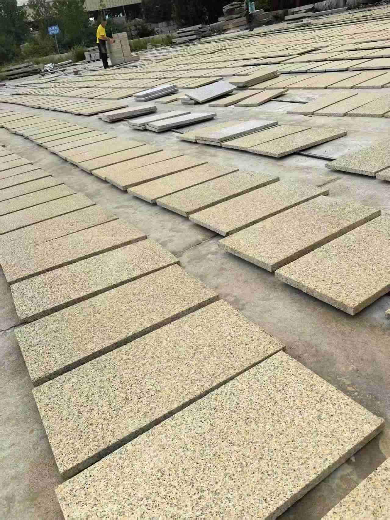 玉溪 黄金麻荔枝地铺石面排板