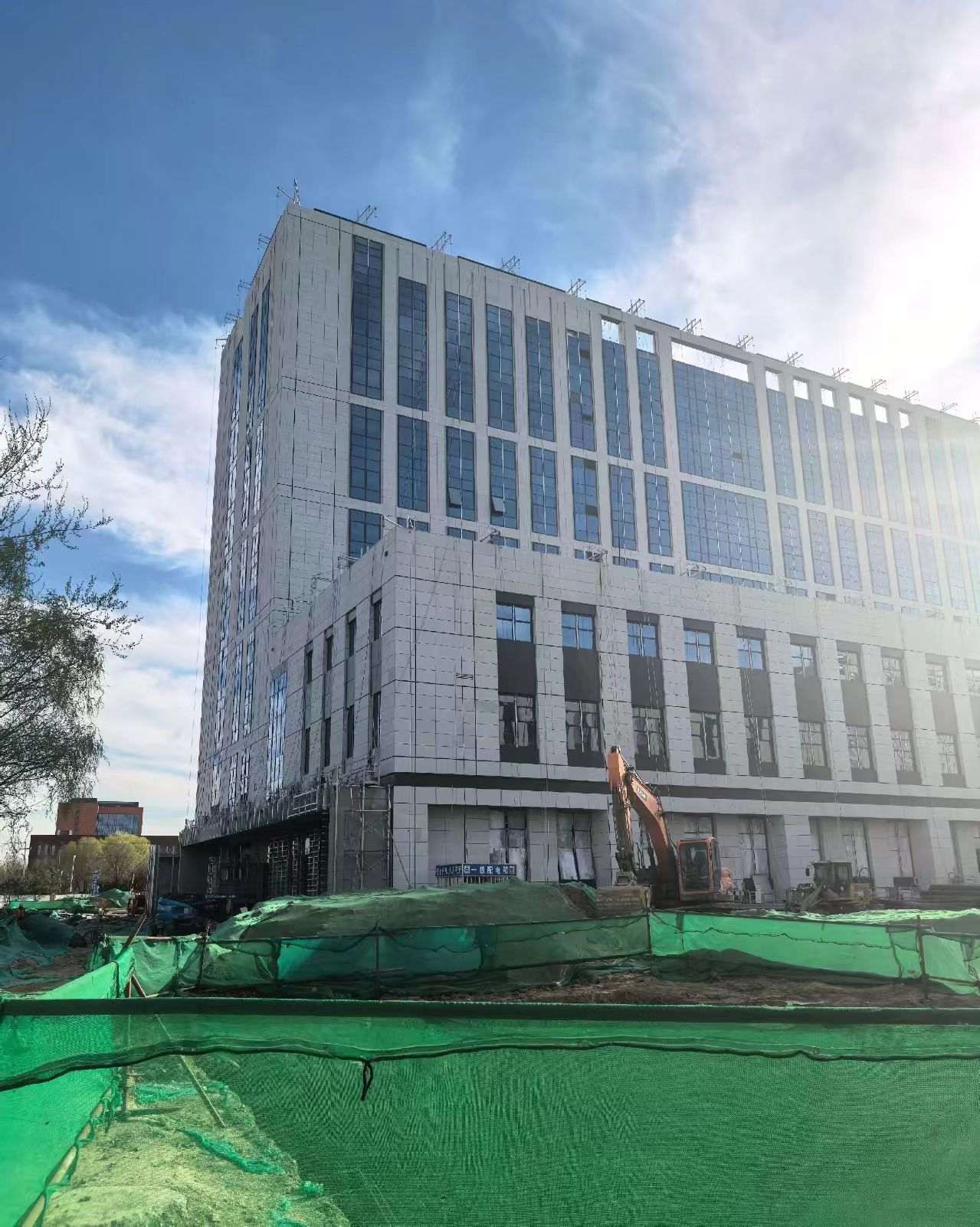 玉溪 白麻花岗岩石材外墙干挂