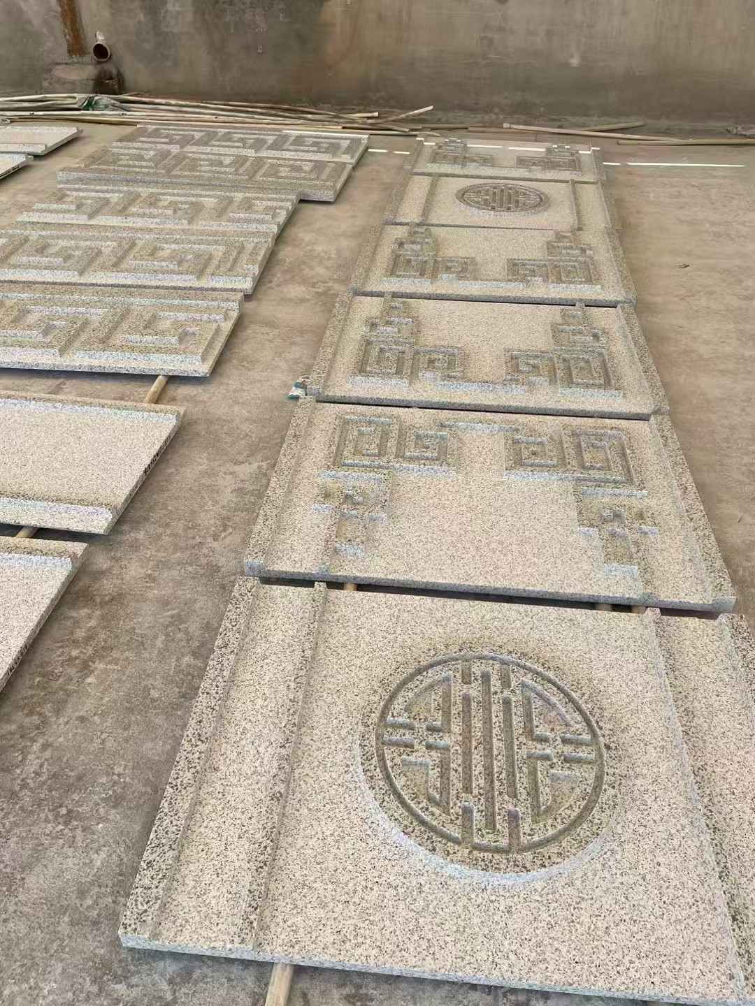 玉溪 白麻花岗岩外墙立面雕刻板