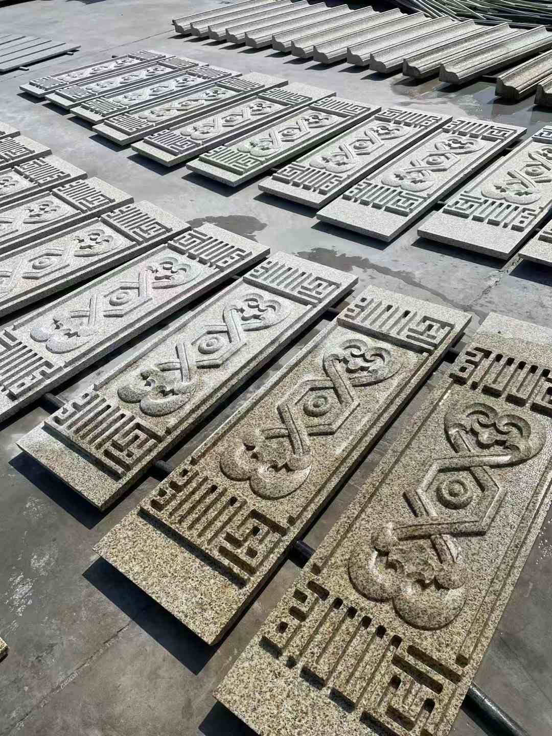 玉溪 黄金麻花岗岩外墙雕刻板